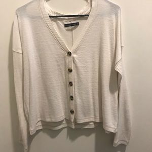 A&F Button Sweater